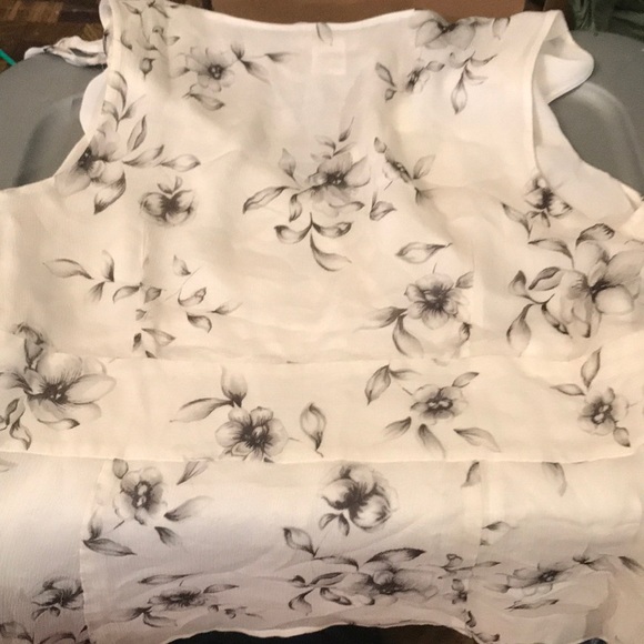 100% silk tank blouse - Picture 5 of 5